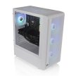 Thermaltake S200 TG ARGB Tempered Glass Snow White