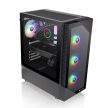 Thermaltake View 200 TG ARGB Tempered Glass Fekete