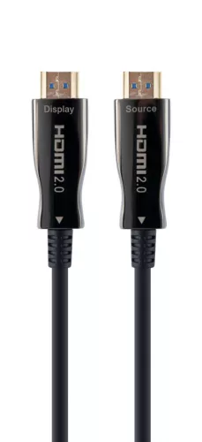 Gembird CCBP-HDMI-AOC-80M-02 Active Optical AOC High speed HDMI cable with Ethernet AOC Premium Series 80m Fekete