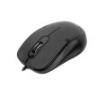 MS Focus C100 Wired mouse Fekete