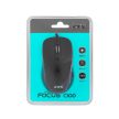 MS Focus C100 Wired mouse Fekete
