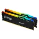 Kingston 16GB DDR5 6000MHz Kit(2x8GB) Fury Beast RGB Fekete