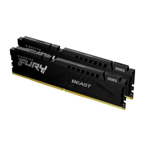 Kingston 64GB DDR5 5600MHz Kit(2x32GB) Fury Beast Fekete