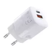 Choetech  PD5006W PD33W Type-C + USB EU Wall Charger White