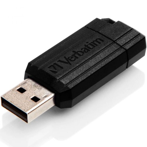Verbatim 64GB Pinstripe USB2.0 Fekete