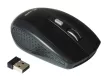 EQuip Optical Wireless 4-Button Travel Egér Fekete