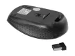 EQuip Optical Wireless 4-Button Travel Egér Fekete
