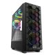 Sharkoon RGB Hex Tempered Glass Fekete