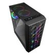 Sharkoon RGB Hex Tempered Glass Fekete