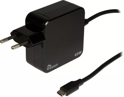 Inter-Tech Argus PD-2045 USB-C 45W PD Charger Fekete