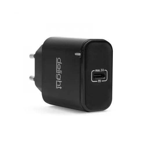 Delight USB Type-C Adapter Fekete