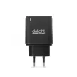 Delight USB Type-C Adapter Fekete