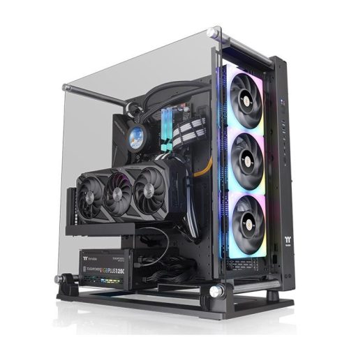 Thermaltake Core P3 TG Pro Tempered Glass Fekete