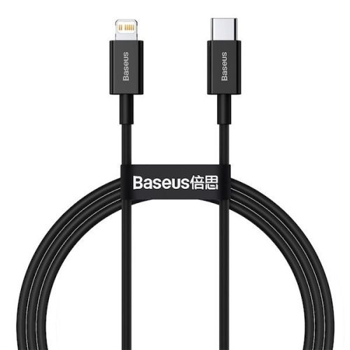 Baseus Superior 20W Type-C/Lightning Cable 1m Fekete