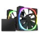 NZXT Aer RGB 2 140mm Twin Starter Pack Fekete