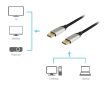 EQuip DisplayPort to DisplayPort 1.4 8K/60Hz Premium cable 1m Fekete