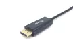 EQuip USB-C to DisplayPort 4K/60Hz cable 3m Fekete