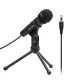 Promate  Tweeter-9 Universal Digital Dynamic Vocal Microphone Fekete