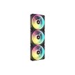 Corsair iCUE LINK QX120 RGB 120mm PWM PC Fans Starter Kit with iCUE LINK System Hub
