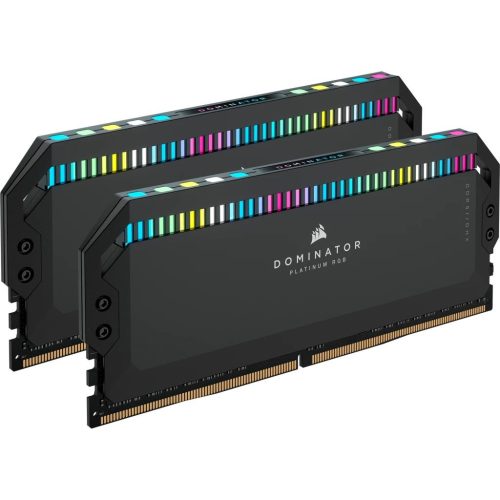 Corsair 64GB DDR5 6600MHz Kit(2x32GB) Dominator Platinum RGB Fekete