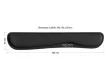 DeLock Wrist Rest for Keybord / Laptop Fekete