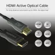 ACT HDMI Premium Active Optical v2.0 HDMI-A male - HDMI-A male cable 20m Fekete
