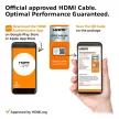 ACT HDMI High Speed premium certified v2.0 HDMI-A male - HDMI-A male cable 5m Fekete