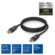 ACT HDMI active optical v2.1 HDMI-A male - HDMI-A male cable 5m Fekete