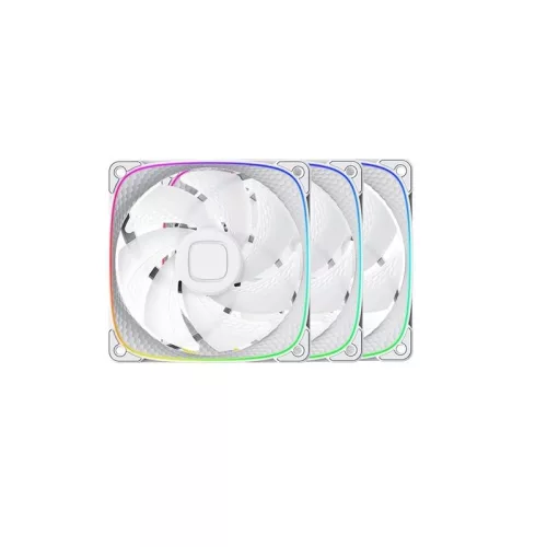 Geometric Future Squama 2503 Triple Pack White