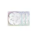 Geometric Future Squama 2503 Triple Pack White