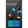 Vention Flat HDMI A male - HDMI A male cable 3m Fekete