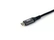 EQuip USB-C 2.0 to USB-C cable 3m Fekete