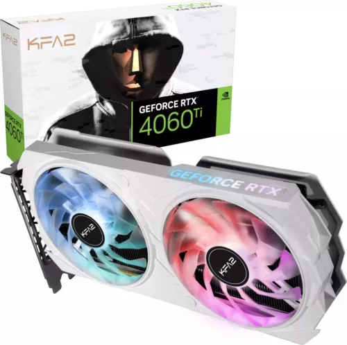 KFA2 GeForce RTX4060 Ti 8GB DDR6 EX White (1-Click OC)