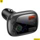 Baseus T Type S-13 Car Charger with FM Transmitter Fekete