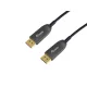 EQuip DisplayPort 1.4 8K/60Hz Active Optical Cable 15m Fekete