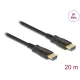 DeLock Active Optical Cable HDMI 8K 60 Hz 20m Fekete