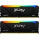 Kingston 16GB DDR4 2666MHz Kit(2x8GB) Fury Beast RGB Fekete