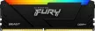 Kingston 16GB DDR4 2666MHz Kit(2x8GB) Fury Beast RGB Fekete