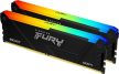 Kingston 32GB DDR4 3600MHz Kit(2x16GB) Fury Beast RGB Fekete