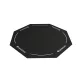 Genesis Tellur 400 Octagon Logo Protective Gaming Szőnyeg Fekete/White