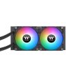 Thermaltake TH240 V2 ARGB Sync All-In-One Liquid Cooler Fekete
