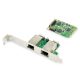 Digitus Dual Gigabit Ethernet Mini PCI Express Network Card