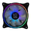 LC Power LC-CF-120-ARGB-B 120mm ARGB Case Fan Fekete