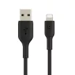 Belkin BoostCharge Lightning to USB-A Cable 0,15m Fekete