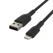 Belkin BoostCharge Lightning to USB-A Cable 0,15m Fekete