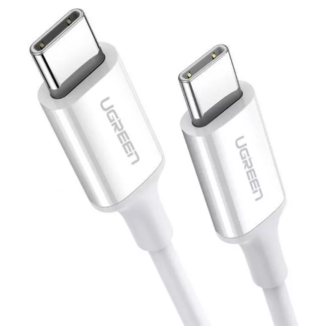 UGREEN USB-C to USB-C male/male cable 0,5m White Mai Ára: 1 990 Ft
