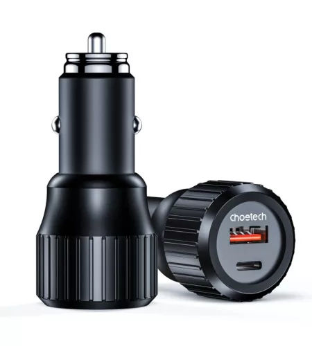 Choetech  TC0010 63W Car Charger Fekete
