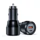 Choetech  TC0010 63W Car Charger Fekete