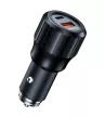 Choetech  TC0010 63W Car Charger Fekete