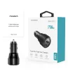 Choetech  TC0010 63W Car Charger Fekete
